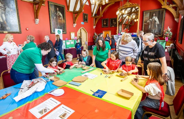 Brick Making at The Town Hall