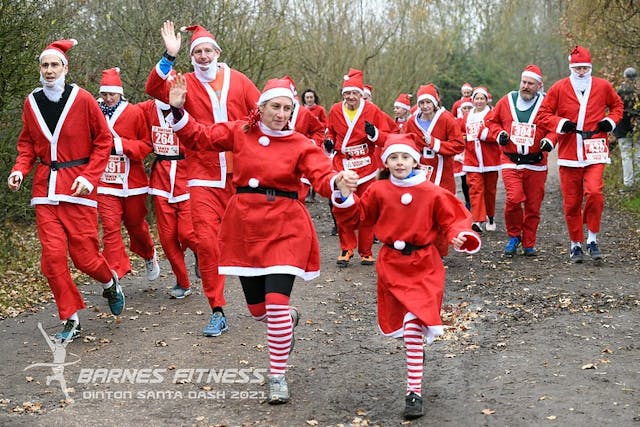 Dinton Santa Dash 2024